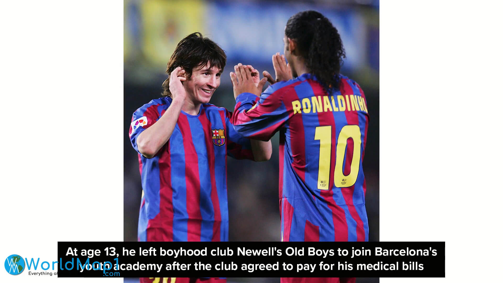 Messi a rejoint Barcelone à 13 ans